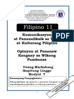 FILIPINO-11 Q1 Mod7 Komunikasyon-1