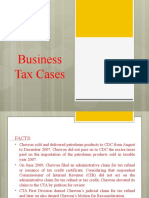 Cases Business Tax