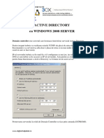 Instalare Active Directory Win 2008 Serv