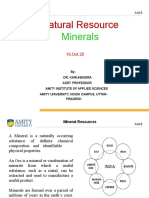 Natural Resource: Minerals