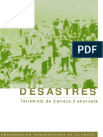 Crónicas de Un Desastre 