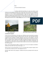 Project: Fiji Flood Recovery Project Site Location:Lomaloma Slip (9.5 KM From Natuasavu Junction) Type of Failure