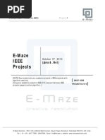 Download E-Maze IEEE Dotnet Projects by Prathap Chowdary SN49387977 doc pdf