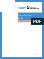 Course Delivery Guide: Academic Year 2016 - 2017