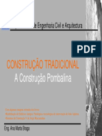 A Construção Pombalina: técnicas construtivas tradicionais