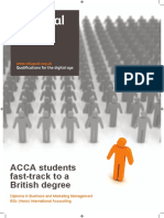 ACCA Students Fast-Track To A British Degree: Qualifications For The Digital Age