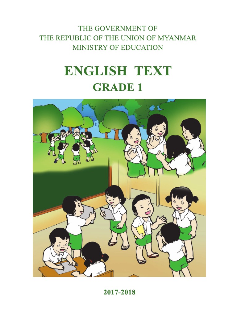 english student s book grade 1 myanmar pdf