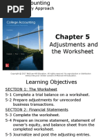 Adjustments and The Worksheet: A Contemporary Approach