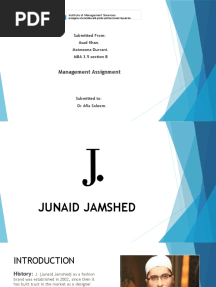 Management Assignment: Submitted From: Asad Khan. Maimoona Durrani. MBA 3.5 Section B