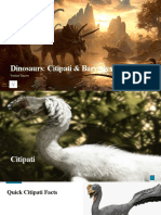 Dinosaurs: Citipati & Baryonyx: Veselina Tomova