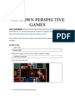 Level 2 - Top Down Games Research