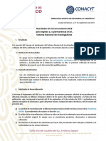 Aviso Publicación de Resultados 2019 Ingreso o Permanencia en El Sni (1)