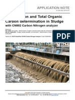 Total Carbon and Total Organic Carbon Determination in Sludge