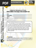 Module 1 Jesus Christ The Image of The Invisible God