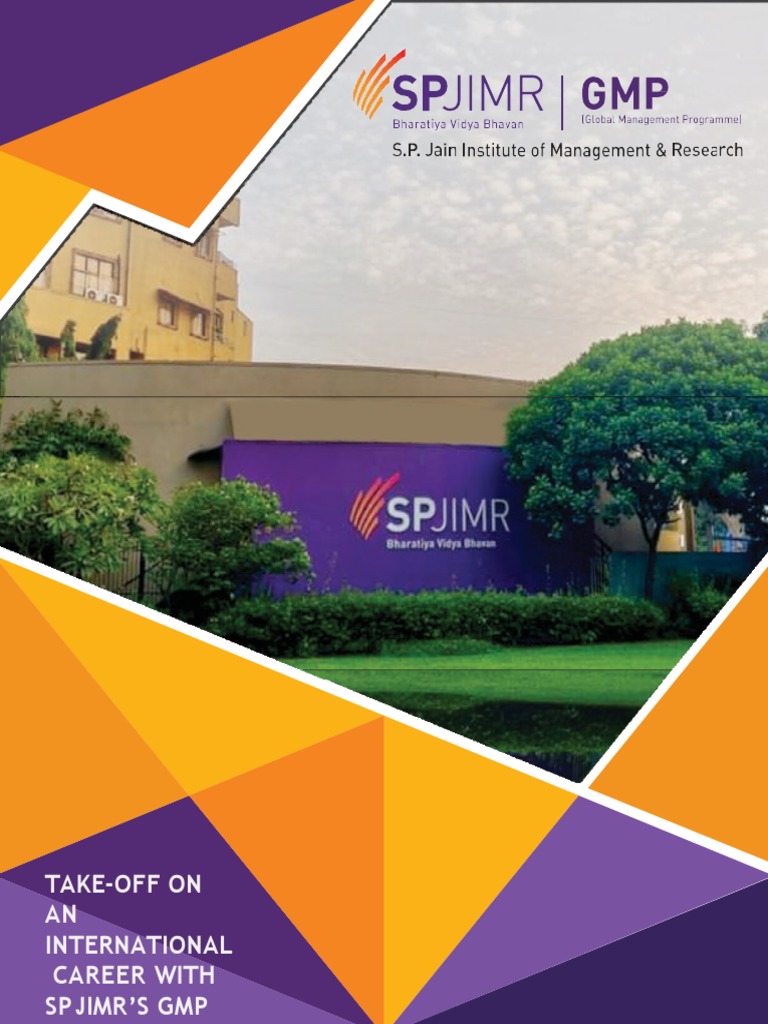 MS in Quantitative Finance (MQF) SPJIMR. PDF Master Of Business