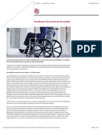 Personnes en Situation de Handicap: Ces Exclus de La Société - Aujourd'hui Le Maroc