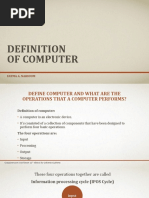 Definition of Computer