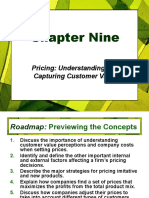 Chapter Nine: Pricing: Understanding and Capturing Customer Value