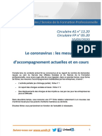 PDF Coronavirus Mesures Dx27accompagnement Actuelles Et en Cours DD