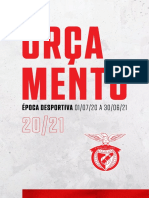 Orçamento do Benfica 2020/21 prevê redução de receitas de 20% devido à pandemia