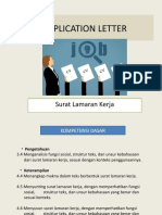 Application Letter: Surat Lamaran Kerja