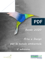 BANDO - Opere d'arte e design per la tutela ambientale_2020