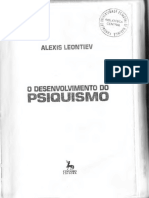 LEONTIEV, A. N. - O Desenvolvimento Do Psiquismo