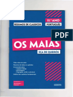 Português 11º - Eça de Queirós - Os Maias (resumo) Sebenta (1)