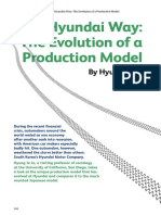 The Hyundai Way: The Evolution of A Production Model by Hyung Je Jo