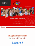 Digital Image Processing: Dr. Marina Marjanovic University of Singidunum