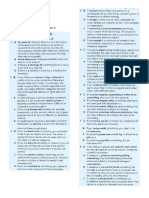Secondary 10 CPE Exam Pack SIX Answers: Reading and Use of English Part 1