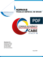 Normas CTG - MUNICIPALIZACIÓN