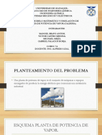 Sustentacion Planta de Potencia de Vapor