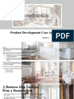 Product Development Case Analysis of Onefinestay