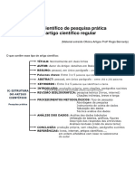 Artigo Científico de Pesquisa Prática Ou Artigo Científico Regular