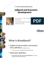 ST Croix Economic Development and Broadband