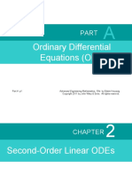 Ordinary Differential Equations (Odes) : Part A P1