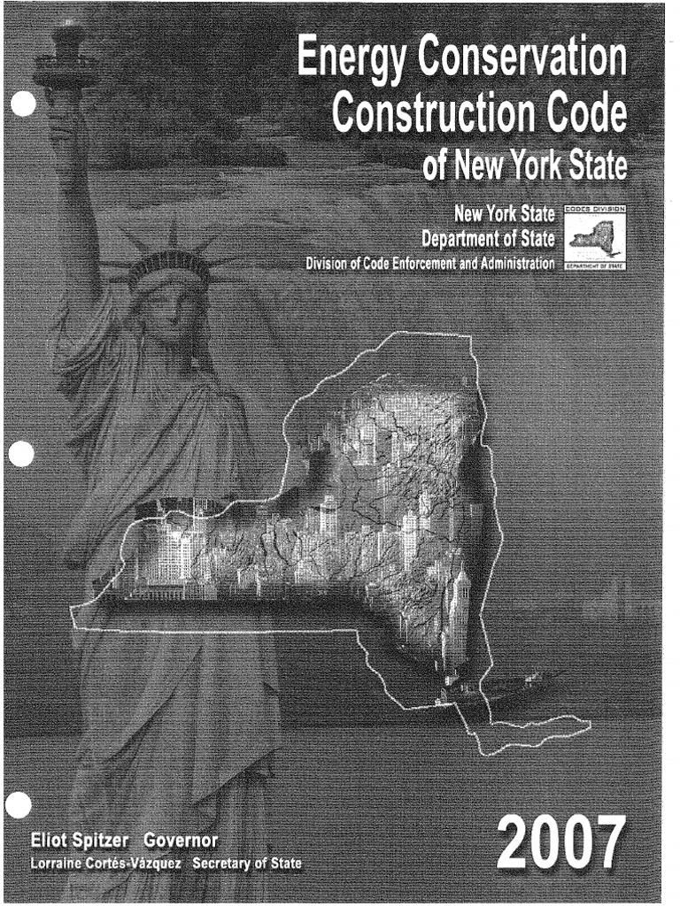 ENERGY CONSERVATION CONSTRUCTION CODE OF NY STATE 2007Void PDF