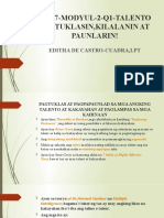 MODYUL-2-ESP-7-Q1-TALENTO-MOTUKLASINKILALANIN-AT-PAUNLARIN