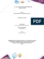 Plantilla de Trabajo Momento Inicial - Fase 1 - Autoevaluación de Competencias TIC