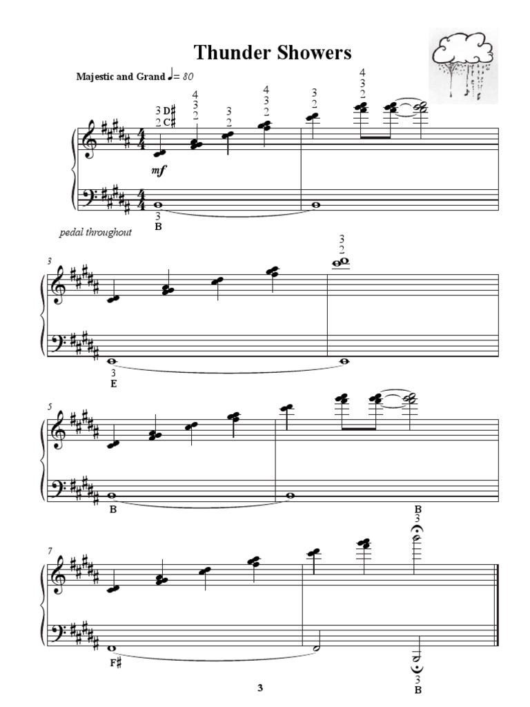 Thunder Showers Majestic and Grand D PDF