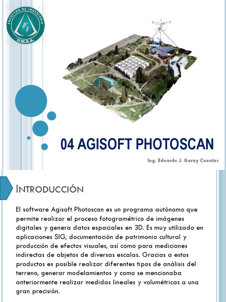 03 Agisoft Metashape | PDF | Sistema de información geográfica ...