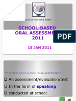 Johor Bahru Art School Oral Assessment Guide