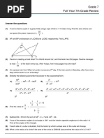 Class 7 Exponents and Powers Worksheet | PDF | Exponentiation | Special ...