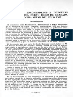 Encomiendas, Encomenderos e Indios Tributarios en N. G 1653