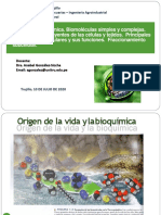T-1 Bioquímica - Ing Agroindustrial