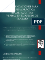 Cuidados Básicos Ojos Voz y Oídos