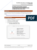 PL2303 Mac OS X Driver v1.6 Installation Guide