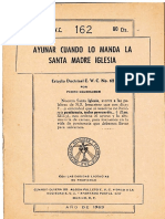 E.V.C. - 162 - Ayunar Cuando Manda La Santa Madre Iglesia