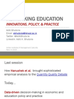 Rethinking Education: Innovations, Policy, & Practice